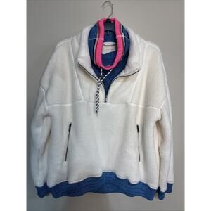 Free People FP Movement Over the Rainbow Sherpa Fleece Women’s Size XL